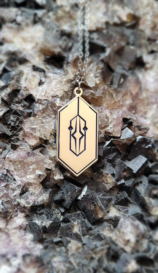 A Tano Iron Heart Necklace