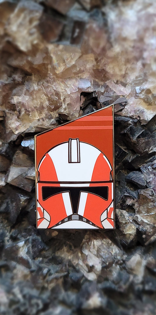 Grey (Red Comic) Pin