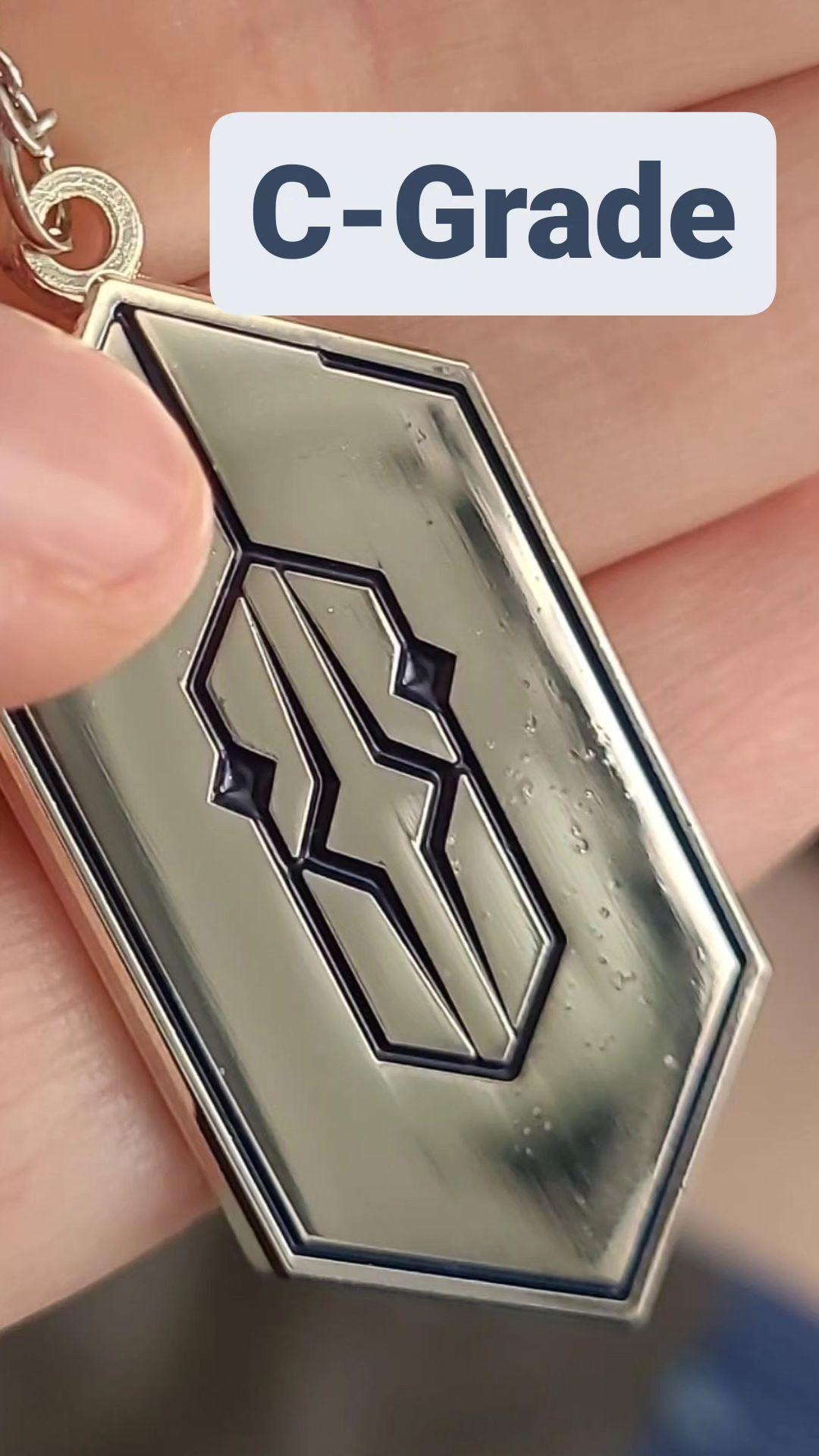 A Tano Iron Heart Necklace