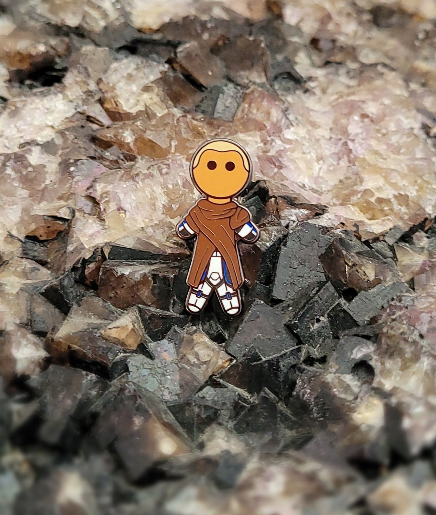 Mini Poncho Rex Pin
