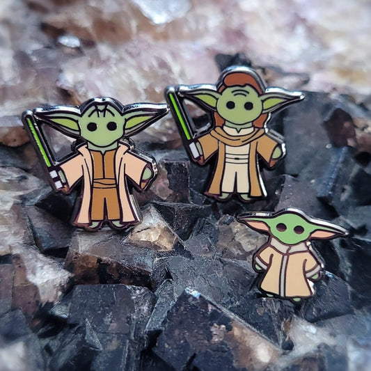 Mini Green Species Pin Set
