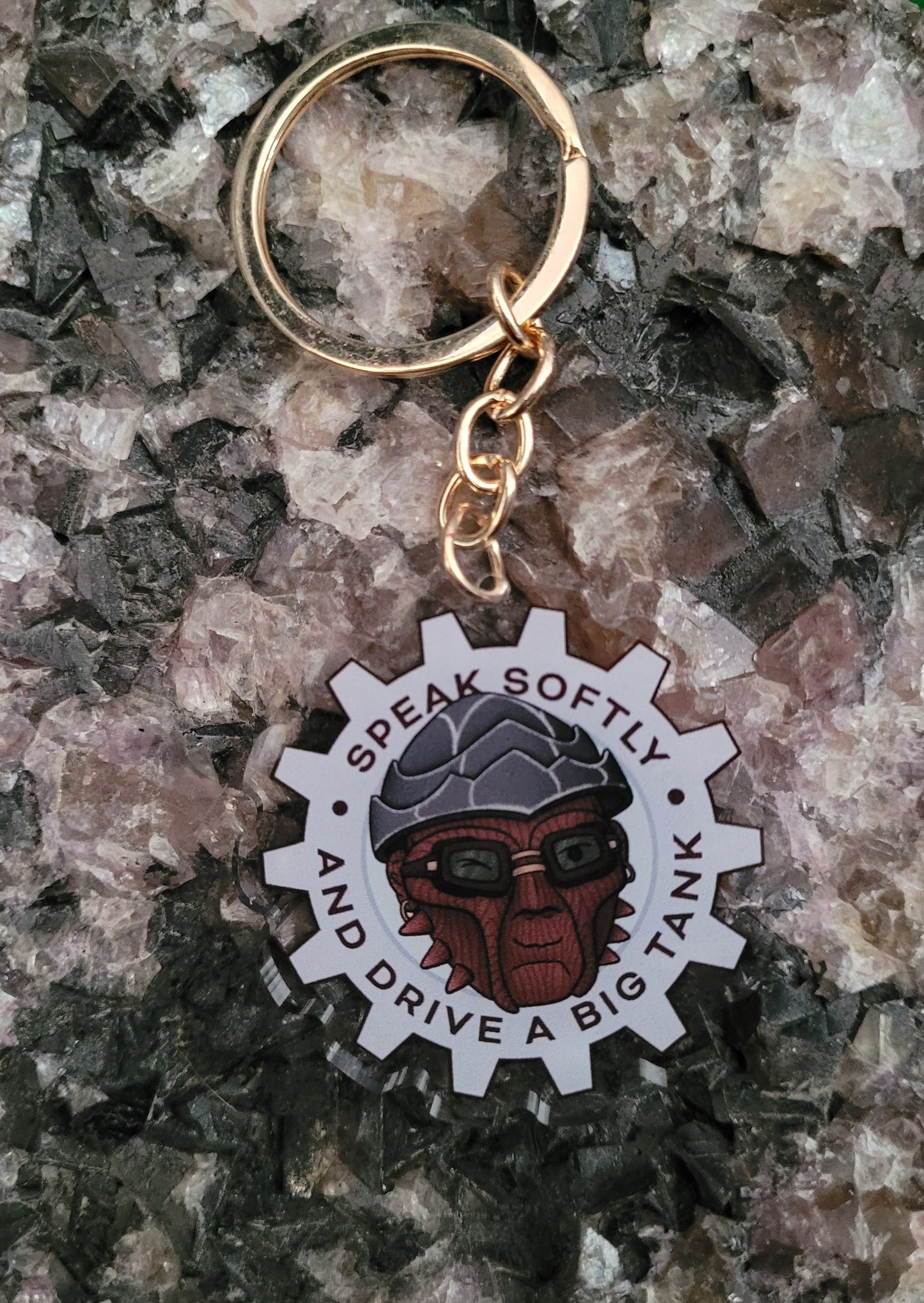 Hondo Tank Keychain