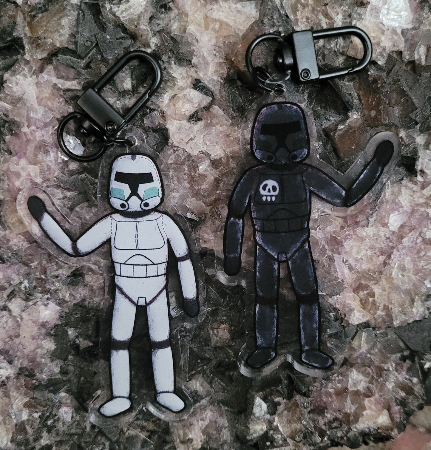 Omega's Clone Doll Keychain