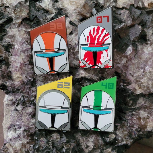 Delta Squad Pin Set
