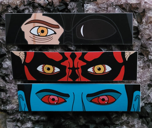 Malachor, Maul, & Thrawn Eyes Stickers