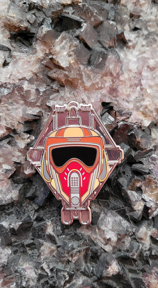 Ghost Ezra Scout Trooper Helmet Pin