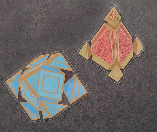 Jedi & Sith Holocron Stickers
