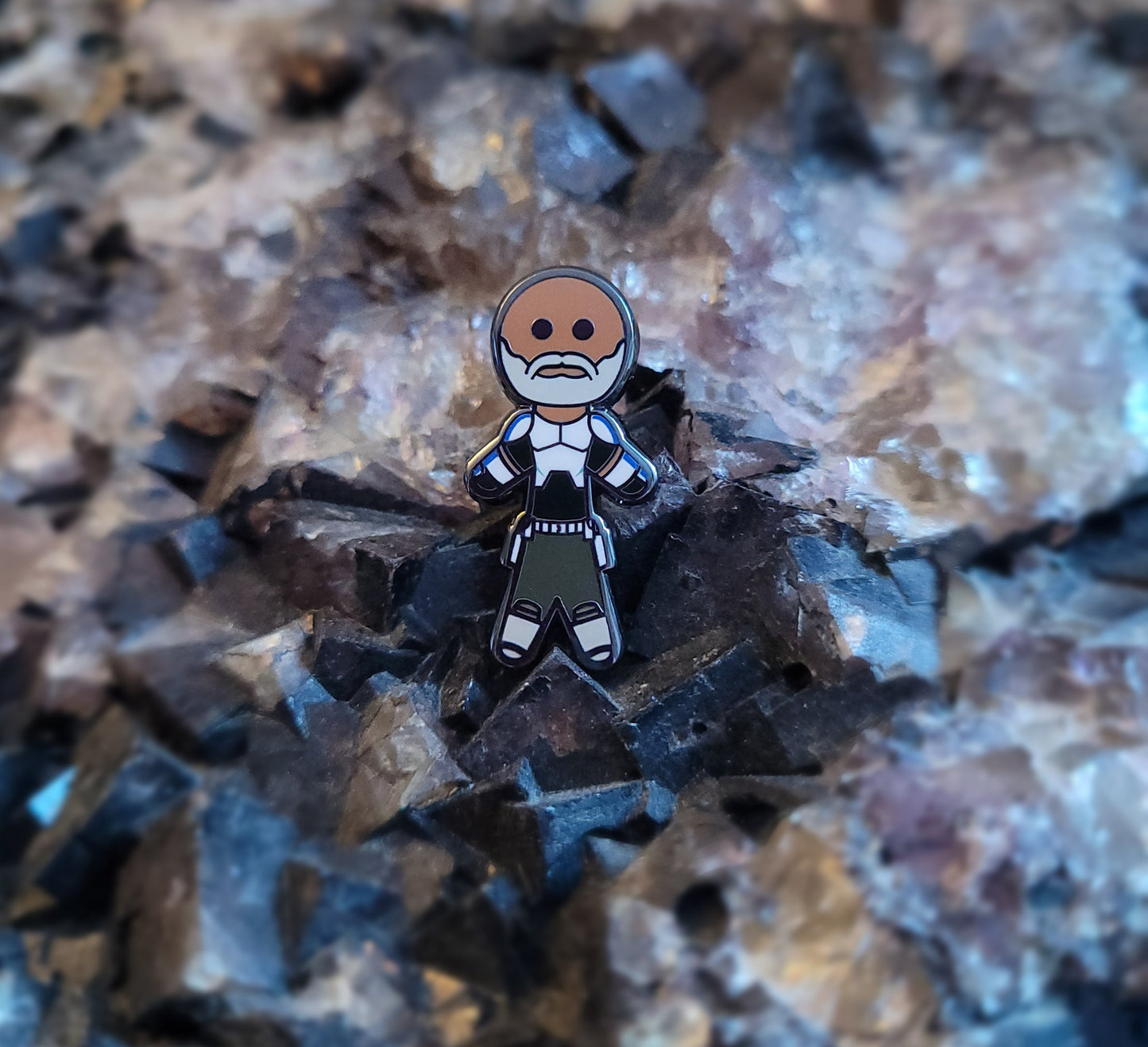 Mini Grandpa Clones Pins