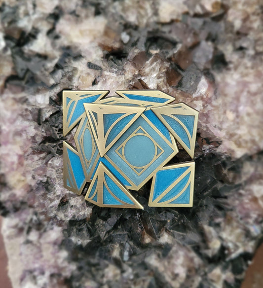 Jedi Holocron Pin